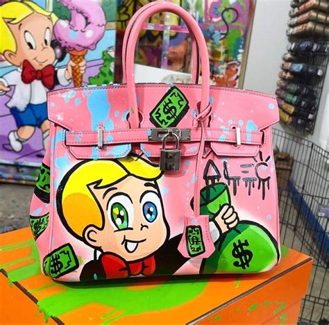 alec monopoly hermes|Painting $15K Birkin Bags .